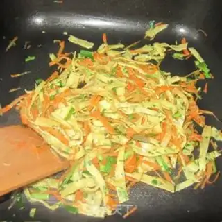 Make Carrot fried onions step 7