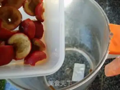 Make ♪ A mountain of fruit ♪ step 3