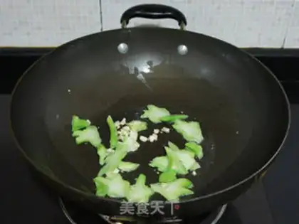 Make Orchid fried meat step 8