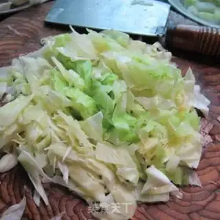Make Bean cabbage step 1