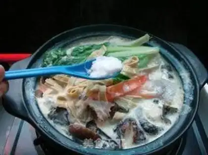 Make Bean and vegetable pot step 9