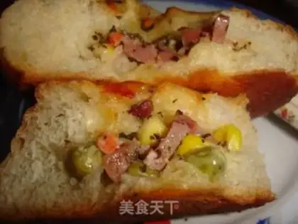 Make Yogurt rainbow bread step 8