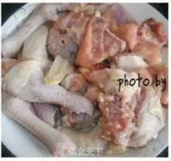 Make A yellow bouquet and a beer chicken step 2