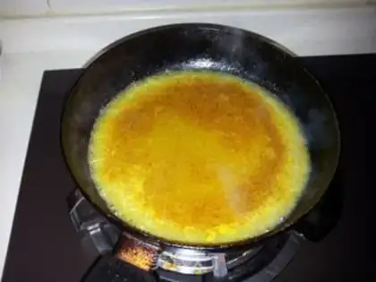 Make Curry makes chicken wings step 4