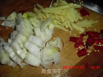 Make Garlic fried meat step 7