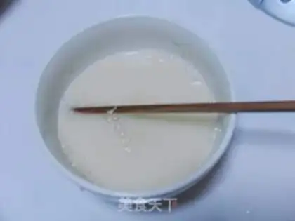 Make A bean plattered bun step 1