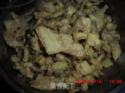 Make Garlic fried meat step 11