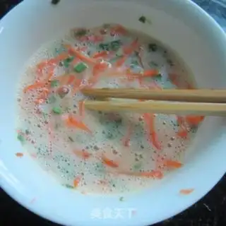 Make radish pancakes step 1