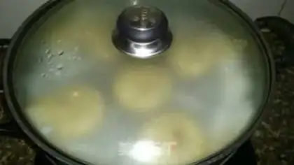 Make Onion pork bun step 14