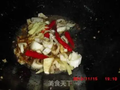 Make Garlic fried meat step 12