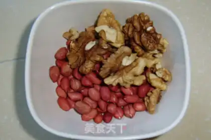 Make Peach peanuts step 0