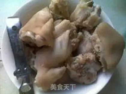Make Red-hot pig hoof step 2