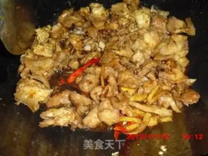 Make Garlic fried meat step 15