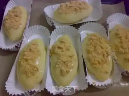 Make Chishima Soy pine bun step 12