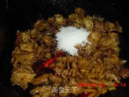 Make Garlic fried meat step 16