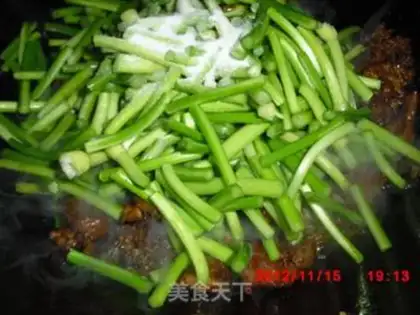 Make Garlic fried meat step 19