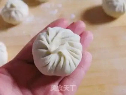 Make A bean plattered bun step 11