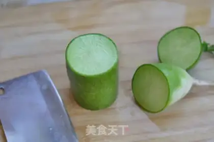 Make Sugar radish step 1