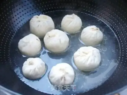 Make A bean plattered bun step 13