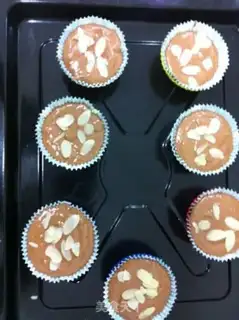 Make Almond chocolate cake step 7