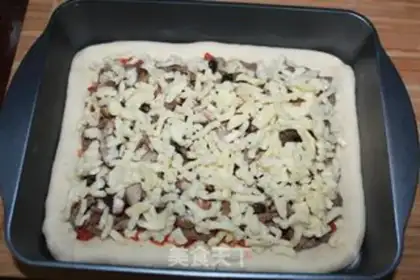 Make Black pepper willow pizza step 17