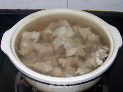 Make Straw mushroom chop soup step 3