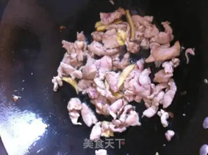 Make Mushu meat step 1