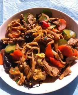 Make Mushu meat step 4