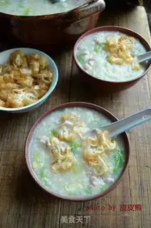 Make Qian Yuan and porridge step 14