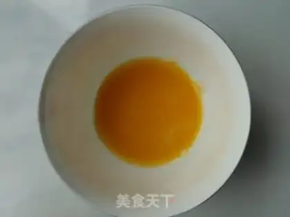 Make Egg intestines step 1
