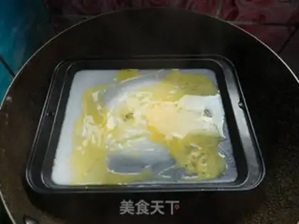 Make Egg intestines step 4