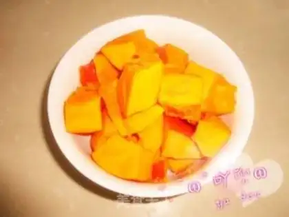 Make Pumpkin potatoes step 1