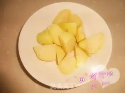 Make Pumpkin potatoes step 2