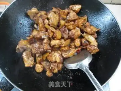 Make Chestnut chicken step 9