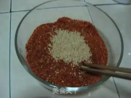 Make Spicy oil step 6