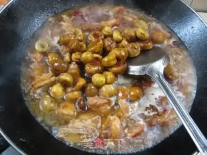 Make Chestnut chicken step 10