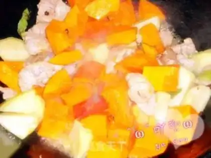 Make Pumpkin potatoes step 6