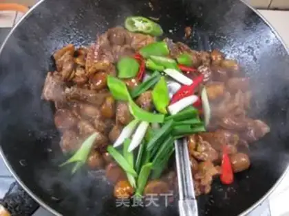 Make Chestnut chicken step 12