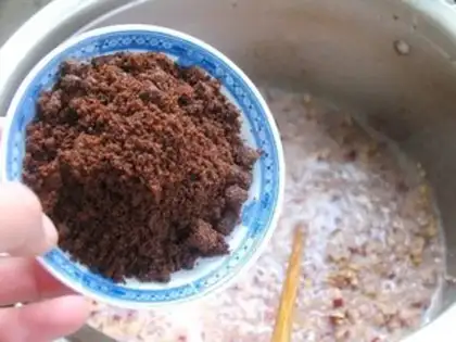 Make Red bean date cake step 4