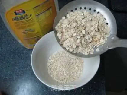 Make oatmeal corn step 0