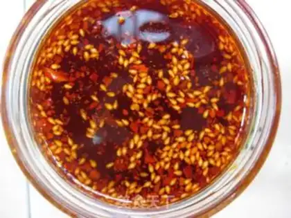 Make Spicy oil step 12