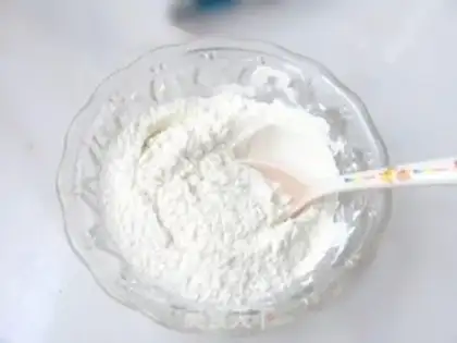 Make Red bean date cake step 6