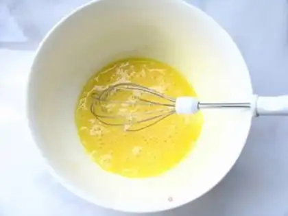Make Red bean date cake step 7