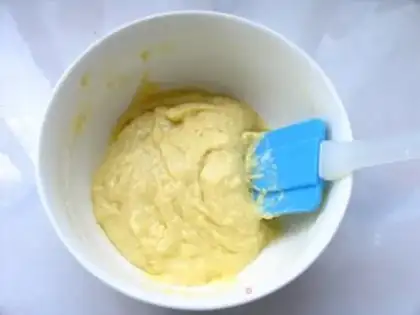 Make Red bean date cake step 9