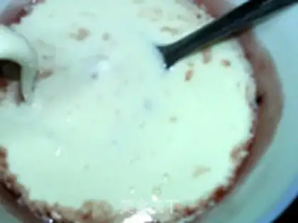 Make Blueberry yogurt step 2
