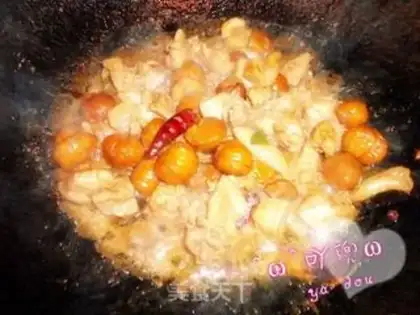 Make Chestnut chicken step 7