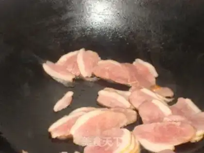 Make Scrambled tea geese step 8