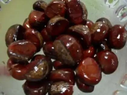 Make Sugar roasted chestnuts step 2