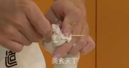 Make The rice intestines step 8