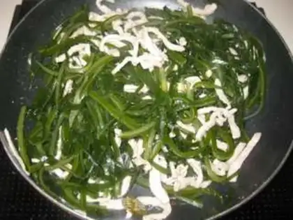 Make Fried seaweed step 6